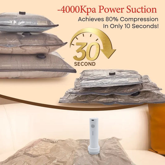 ⏳Limited-time 50% OFF⏰✨X7 Cordless Travel Vacuum Bag