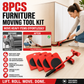 📢📢40%  OFF !! ⏰ Furniture Moving System — Lift & Slide, 360° Rotation 🏠