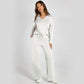 🥳2026 HOT SALE🥳💞50K+ SOLD!💖🛍️ 50% OFF! Women‘s 2-Piece Sweatsuit Set – Effortless elegance in soft, long-sleeve comfort. Cozy & chic for lounging or light errands. Your new favorite duo! 🌸🧥