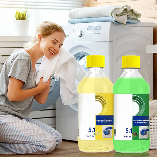 🔥2026 Hot Sale🔥🏠Universal Sterilization and Stain Removal Washing Machine Cleaning Liquid