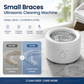 Denture Dome Ultrasonic UV-C Cleaner – In just 5 minutes, make your dentures and braces fresher and cleaner.