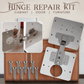 🛠️ BUY MORE SAVE MORE🔥 Hinge Repair Kit – All-in-One Tool, Easy Fix & Durable Solution 🏠