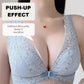 Women's Wireless Front Closure Push Up Bra