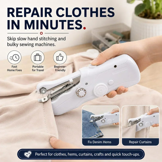🧵 Save 50%! ⚡ Mini Sewing Machine – Lightweight, portable & user‑friendly ✨