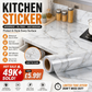 💎🍳 Marble Kitchen Peel & Stick Wallpaper | Backsplash | Waterproof Kitchen Stickers ✨💧