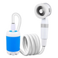 Portable Shower for Camping with Water Pump