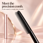 Close-up of the mascara's narrow single-sided comb applicator