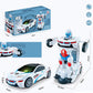 ⏳Limited-time 50% off⏰Electric Universal Deformation Police Toy Car🎁Best Gift For Kid🥳