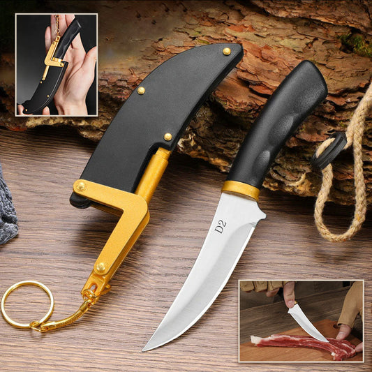 🔥2025 Hot Sale🔥Multipurpose Outdoor Portable Fruit Knife with Sheath