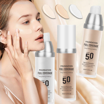 💕Hot Sale:50% OFF💕 Long-Lasting Flawless Coverage Moisturizing Natural Makeup Cream