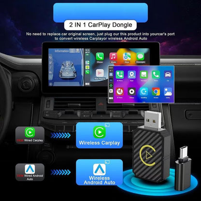 💥 Mini Wireless CarPlay Adapter