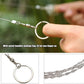 💥 BUY 1 GET 1 FREE! 🔪 Survival Gear Stainless Steel Wire Saw – Durable & Portable ⚡