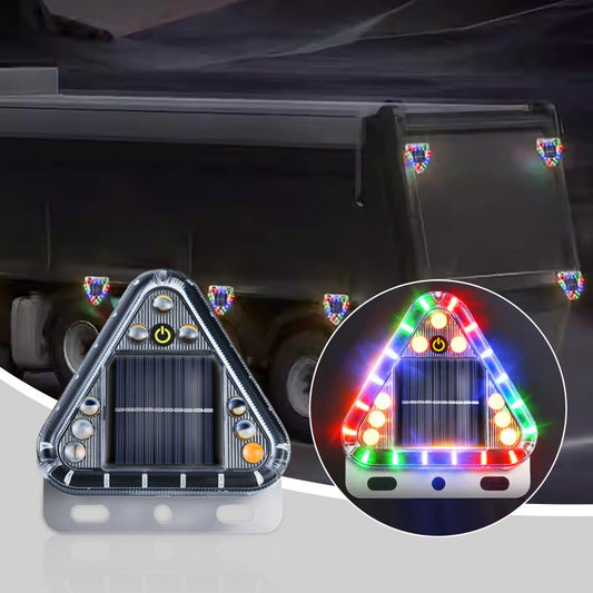 🔥2025 New Arrival🔥 Waterproof Solar-Powered Truck Tail Warning Light（51% OFF）
