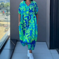 🏖️Summer Hot Sale 54% OFF🌼 Women's Printed V - Neck Casual Elegant Dress