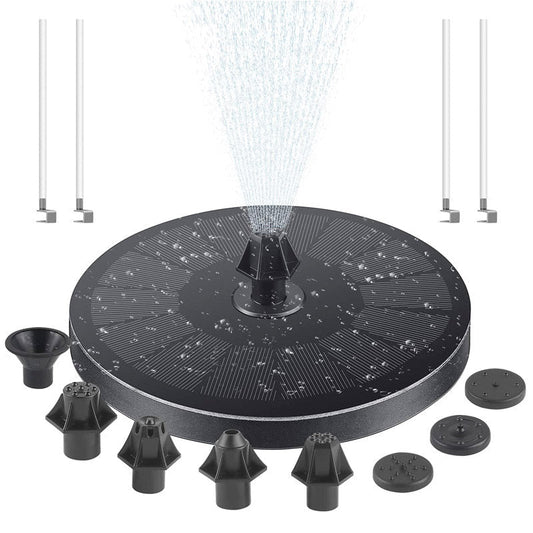 Solar Floating Fountains - Instantly Illuminate Your Backyard