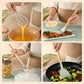 11pcs Silicone Kitchenware Set with Storage Bucket