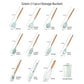 11pcs Silicone Kitchenware Set with Storage Bucket