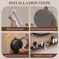 🔥Hot selling💥 Walnut Bathroom, Kitchen Suction Cup Shelf