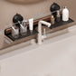 🔥Hot selling💥 Walnut Bathroom, Kitchen Suction Cup Shelf