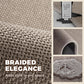Braided Absorbent and Non-Slip Carpet