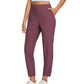 🔥Summer Sale 50% OFF🔥Women's Elastic High-Waist Pants - Secure Pockets, Slim Fit, UK Sizes