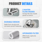 🥳2026 HOT SALE🥳💞50K+ SOLD!💥👵🌊 50% OFF! 720° Swivel Faucet Filter Nozzle – No more splashback! Gentle aerated spray & powerful rinse in one. Clean every corner without bending. 🚰🔄