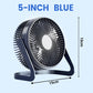 Compact Desk Fan with 2 Speed Settings