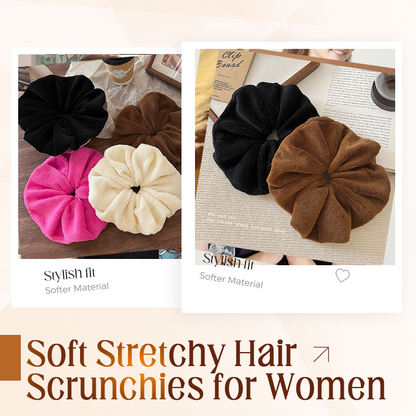 Soft Stretchy Hair Scrunchies for Women