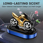 Solar-Powered Motorcycle Shaped Car Air Freshener