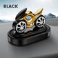 Solar-Powered Motorcycle Shaped Car Air Freshener