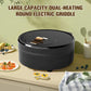 Large Capacity Dual-Heating Round Electric Griddle