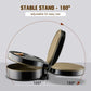 Large Capacity Dual-Heating Round Electric Griddle