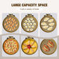 Large Capacity Dual-Heating Round Electric Griddle