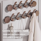 Suction Cup Wall Mount Coat Rack