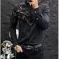 👔Hot Sale 🎨 MEN'S PRINTED SHIRT - Slim Fit & Moisture-Wicking Fabric, Modern Cut for Business and Casual Occasions, Wrinkle-Resistant 🌟🧳