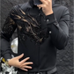 👔Hot Sale 🎨 MEN'S PRINTED SHIRT - Slim Fit & Moisture-Wicking Fabric, Modern Cut for Business and Casual Occasions, Wrinkle-Resistant 🌟🧳