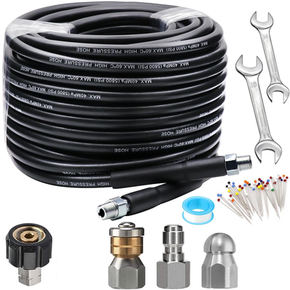 5800PSI Sewer Jetter Kit for Pressure Washer