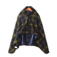 Trendy Plaid Thickened Blanket Poncho