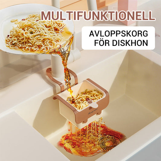 Multifunctional sink drain basket