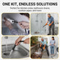High-Pressure Sewer Jetter Hose with Nozzle