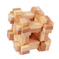 🔥 50% OFF! ✨ Luban Lock Wooden Puzzle - Stimulates Spatial Intelligence, Natural Wood Design, Educational Family Game 🧩🤲