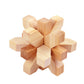 🔥 50% OFF! ✨ Luban Lock Wooden Puzzle - Stimulates Spatial Intelligence, Natural Wood Design, Educational Family Game 🧩🤲