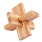 🔥 50% OFF! ✨ Luban Lock Wooden Puzzle - Stimulates Spatial Intelligence, Natural Wood Design, Educational Family Game 🧩🤲