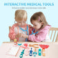 Wooden Doctor & Dentist Pretend Play Set for Kids