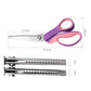 🧵 Cut Through Layers Without Hand Strain – Premium Stainless Steel Pinking Shears. Ergonomic Soft-Grip. Free UK Delivery