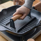 🍳 50% OFF! 🔥 Cast Iron Steak & Burger Press with Wooden Handle – Even Heat Distribution, Perfect Grill Marks & Easy Clean – Restaurant-Quality Results at Home 🥩✨