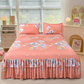 📢📢50% discount!! ⏰ 3-piece ruffled bed skirt set 🛏️