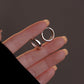 Water drop earrings in a minimalist design