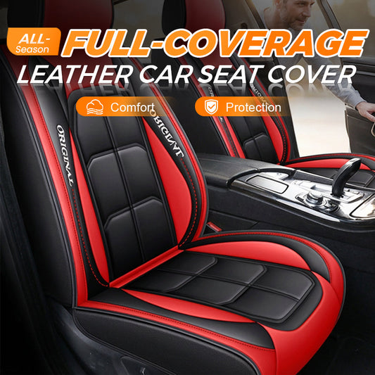 All-Season Full-Coverage Leather Car Seat Cover