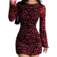 🎁2026 New Arrivals 50% OFF💥Women's Leopard Print Bodycon Mini Dress🐆